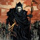 Corvus, and his glaive, in New Avengers #8.